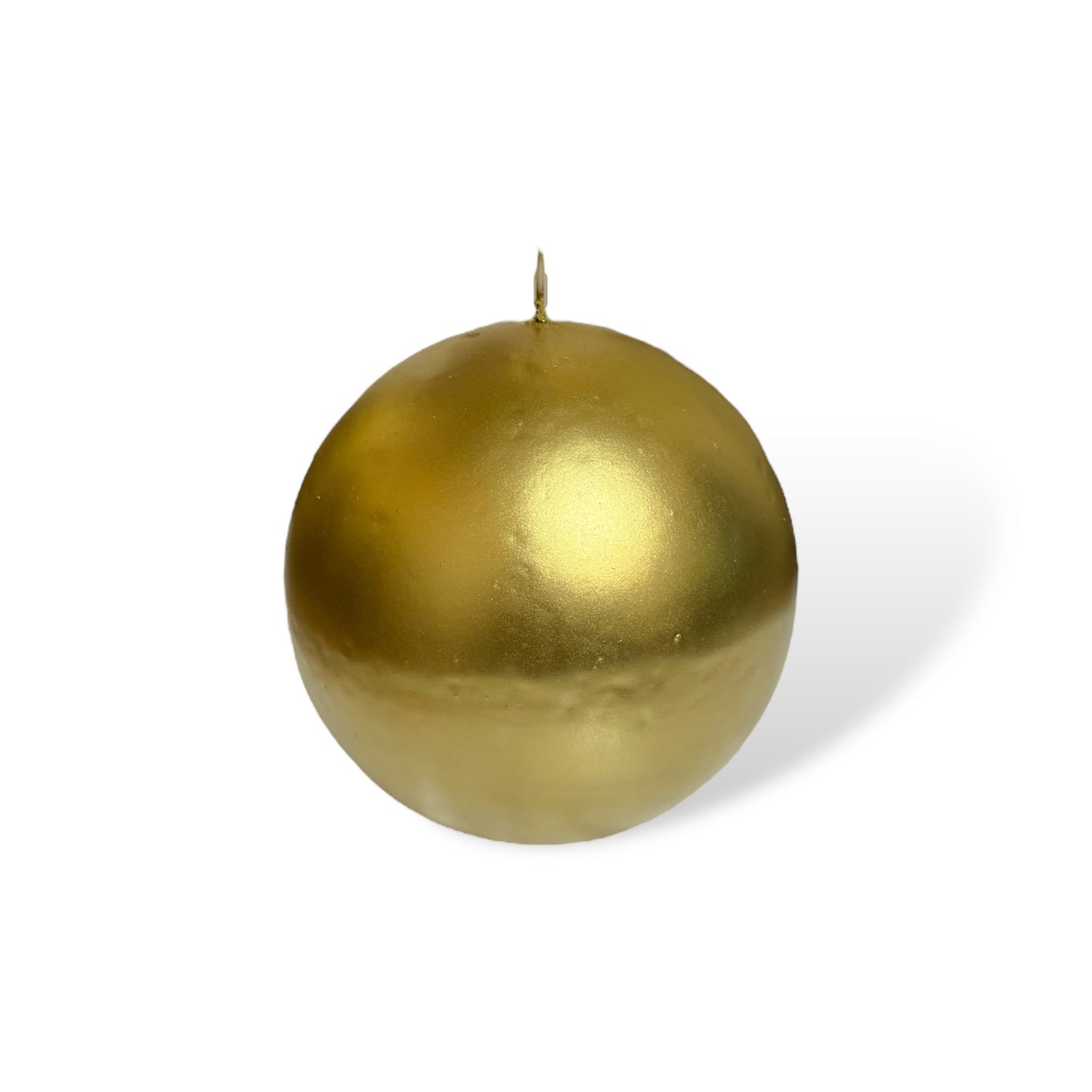 VELA REDONDA DORADA 10cm