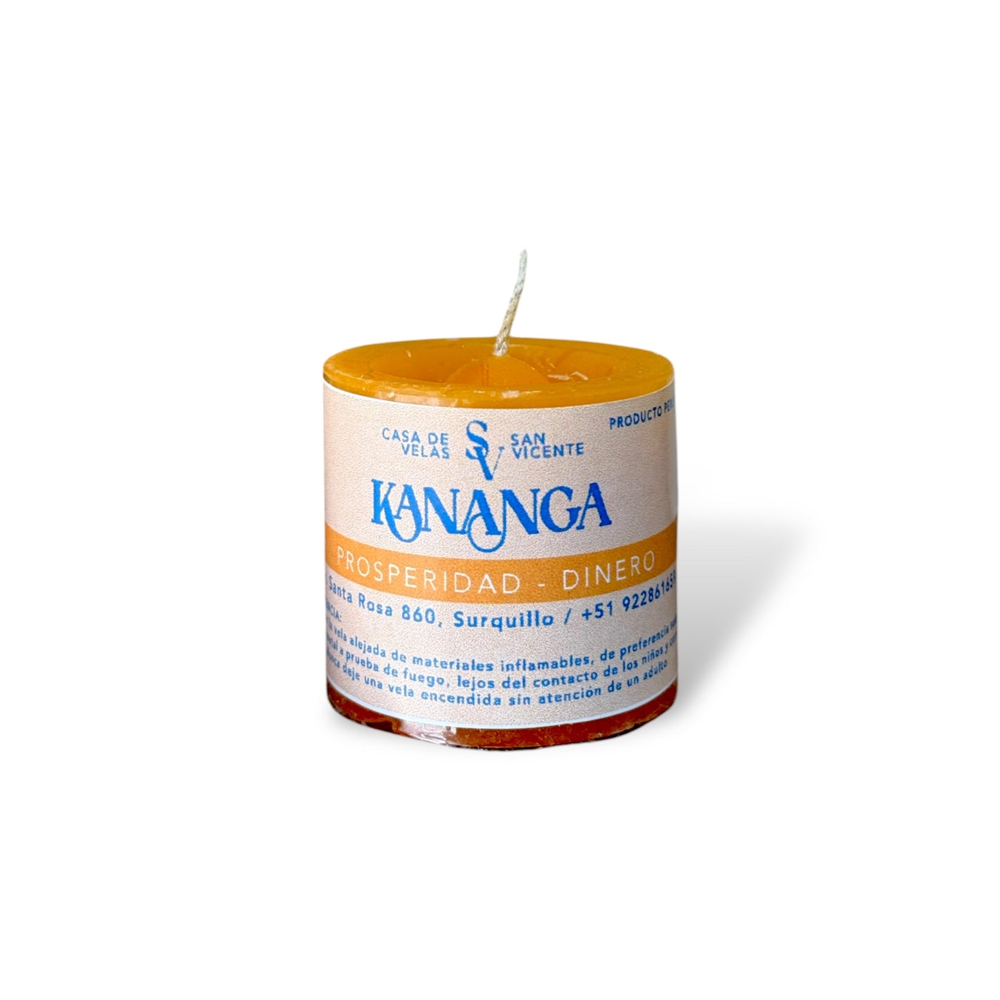 Vela #2 aroma kananga 5*5cm
