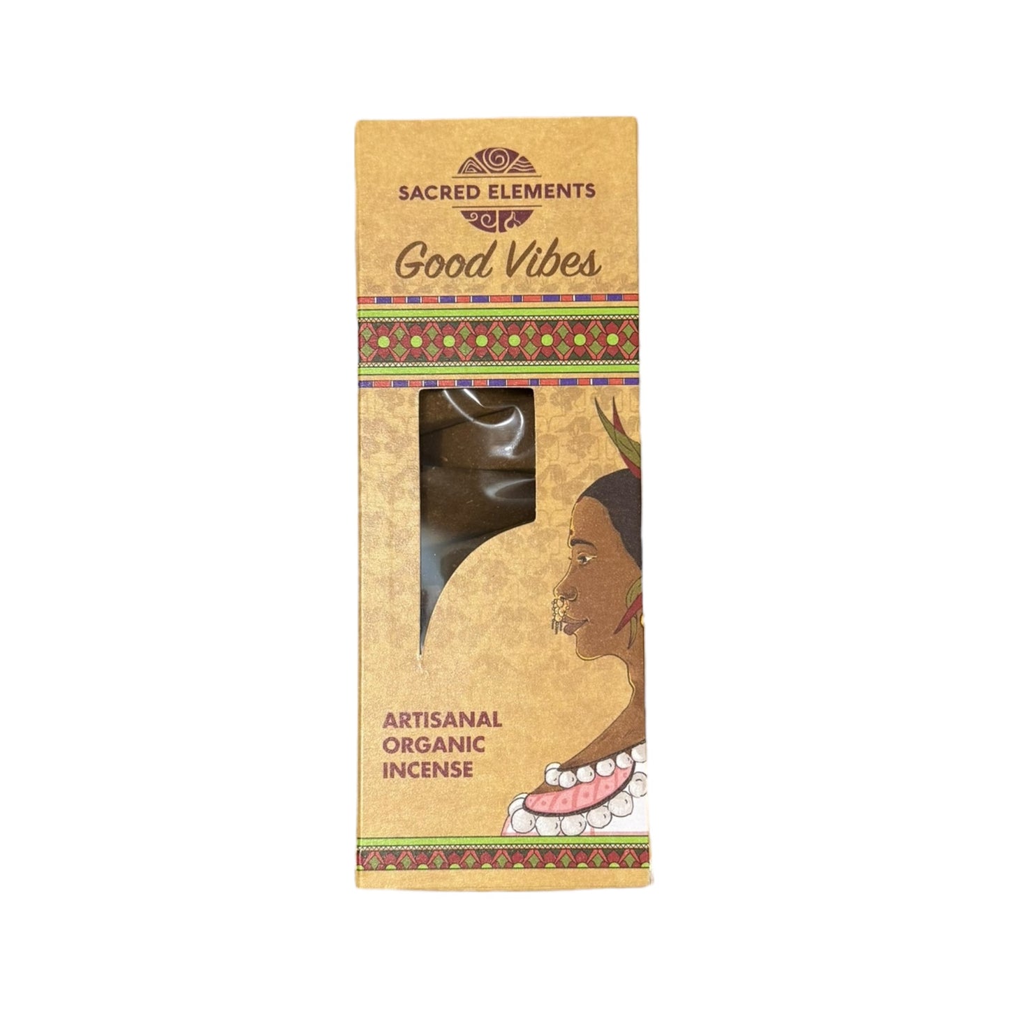 INCIENSO NATURAL EN CONO BUENAS VIBRAS x10