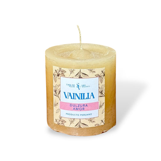 Vela aroma vainilla 6.5*7cm