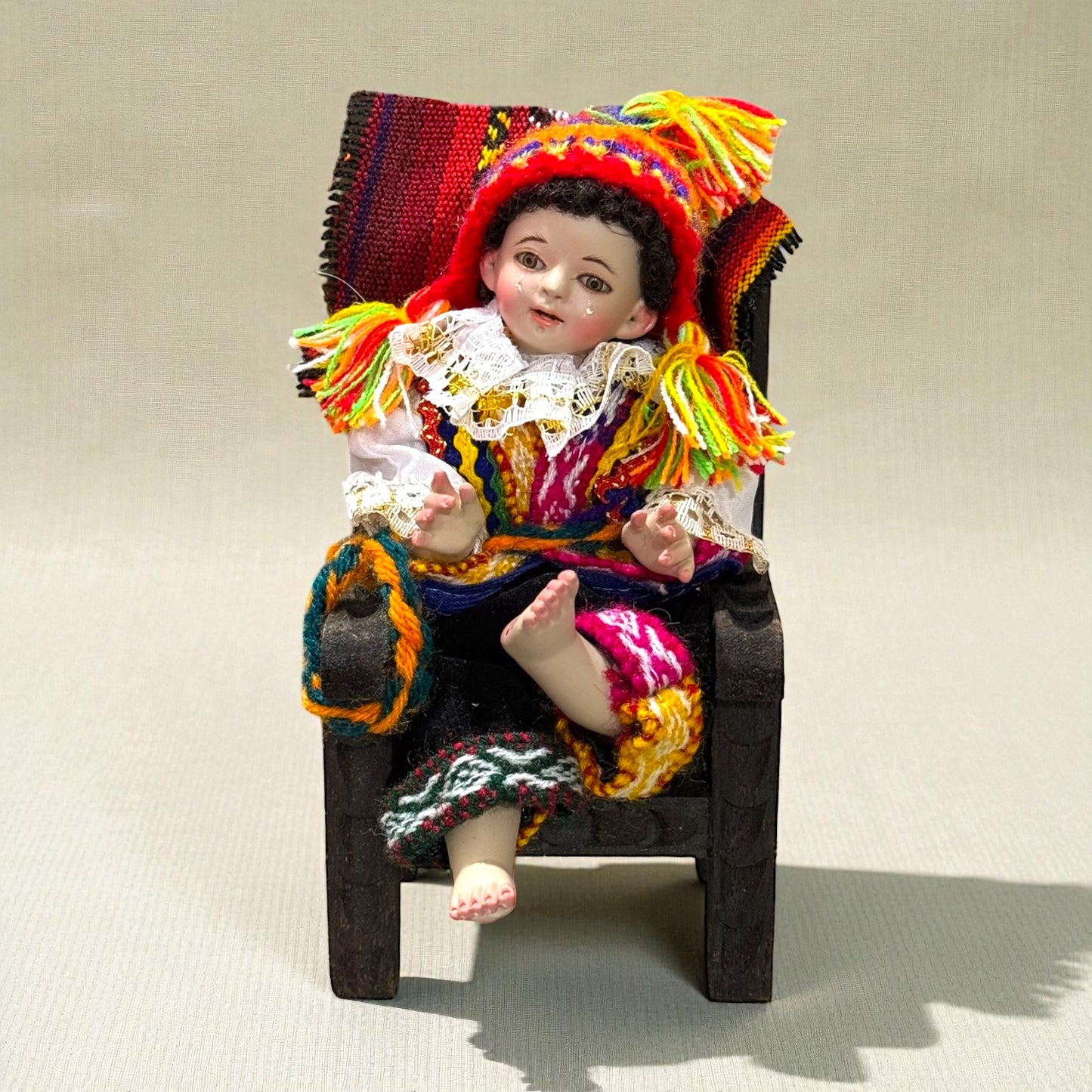 Niño de la espina cusqueño 15cm