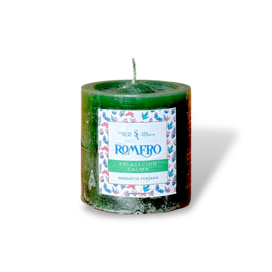 Vela aroma romero 6.5*7cm