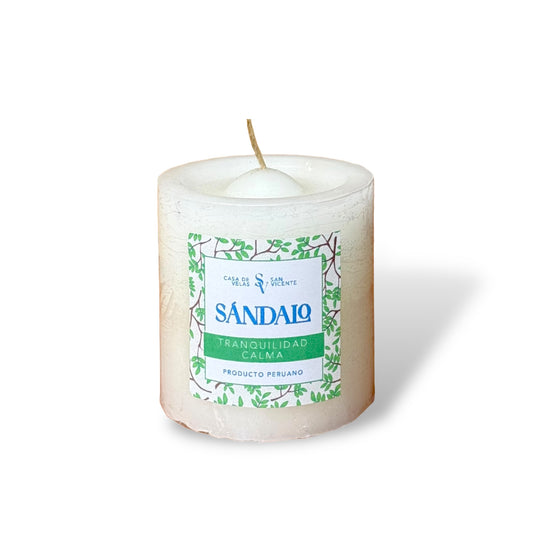 Vela aroma sandalo 6.5*7cm