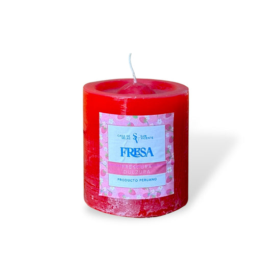 Vela aroma fresa 6.5*7cm