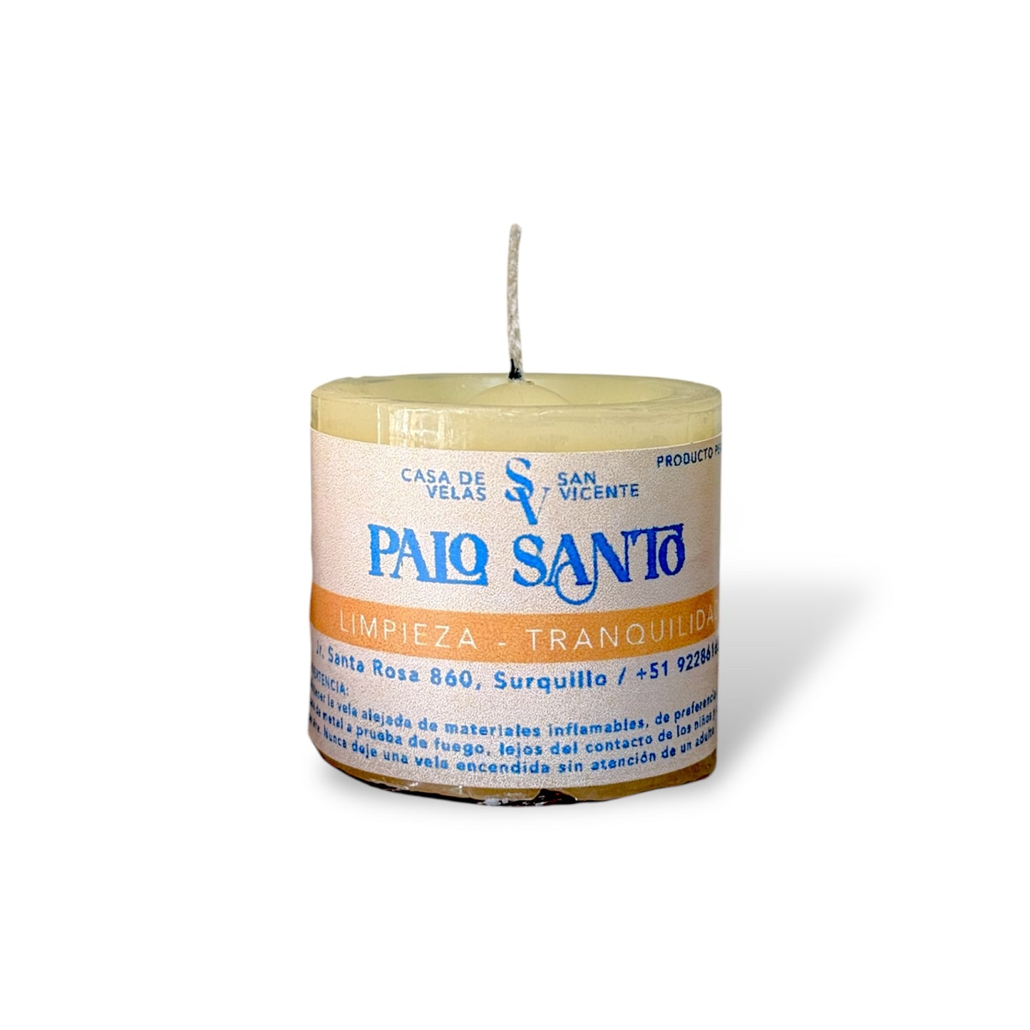 Vela #2 aroma palo santo 5*5cm