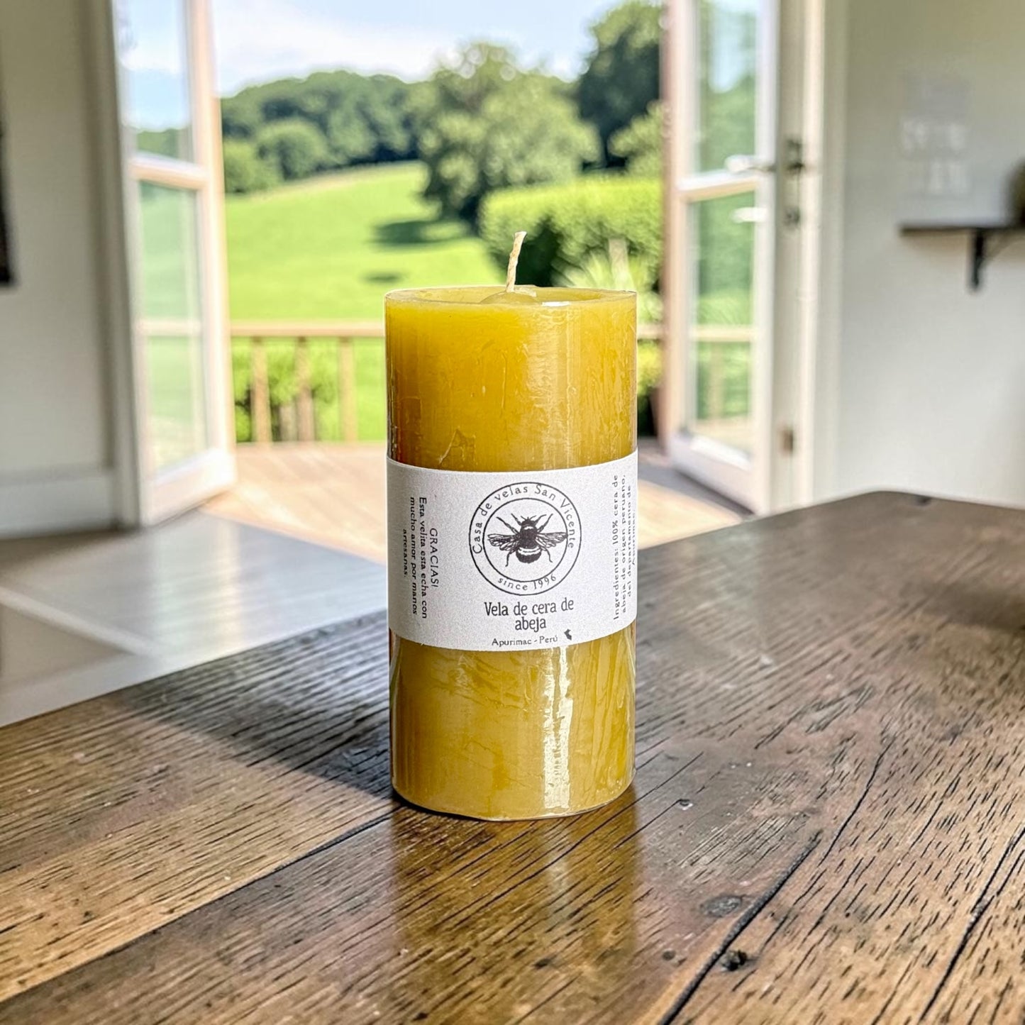 Vela de cera de abeja 5*10