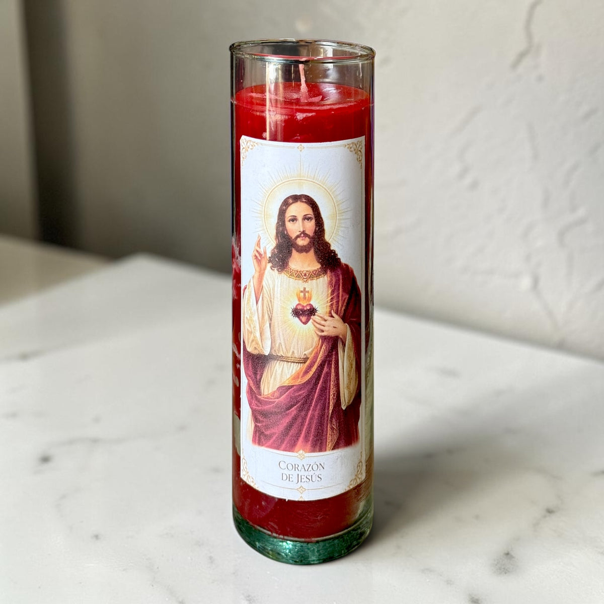 Veladora Corazón de Jesús