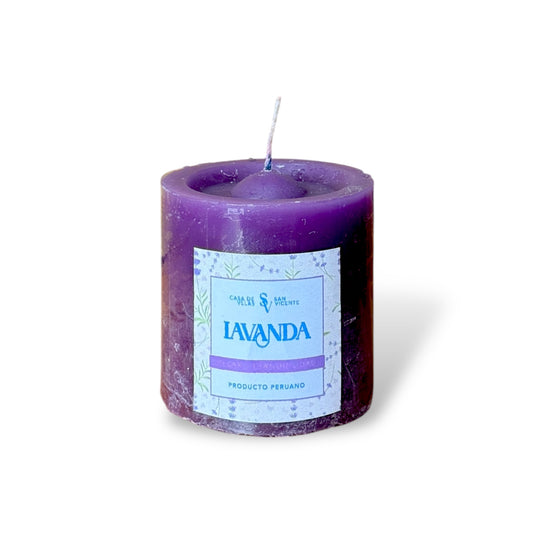 Vela aroma lavanda 6.5*7cm