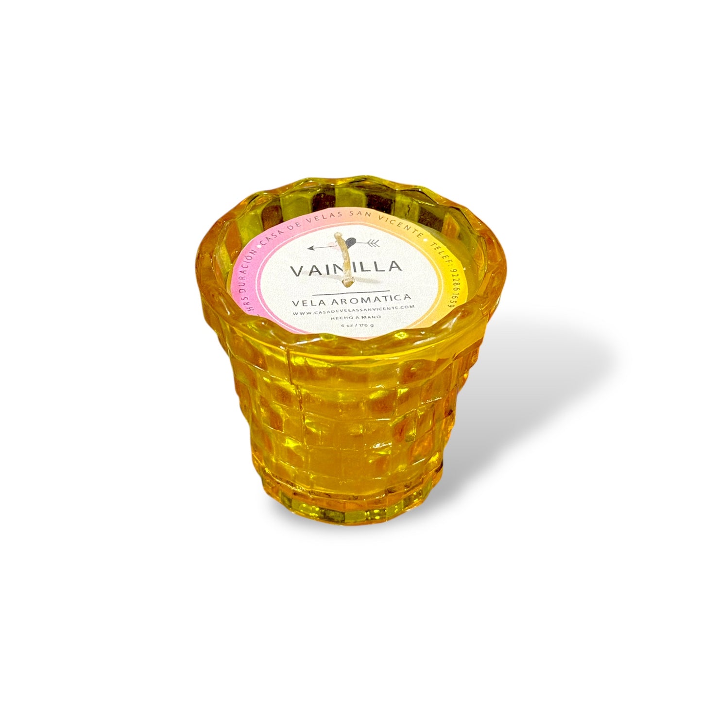 Vela aromática vainilla