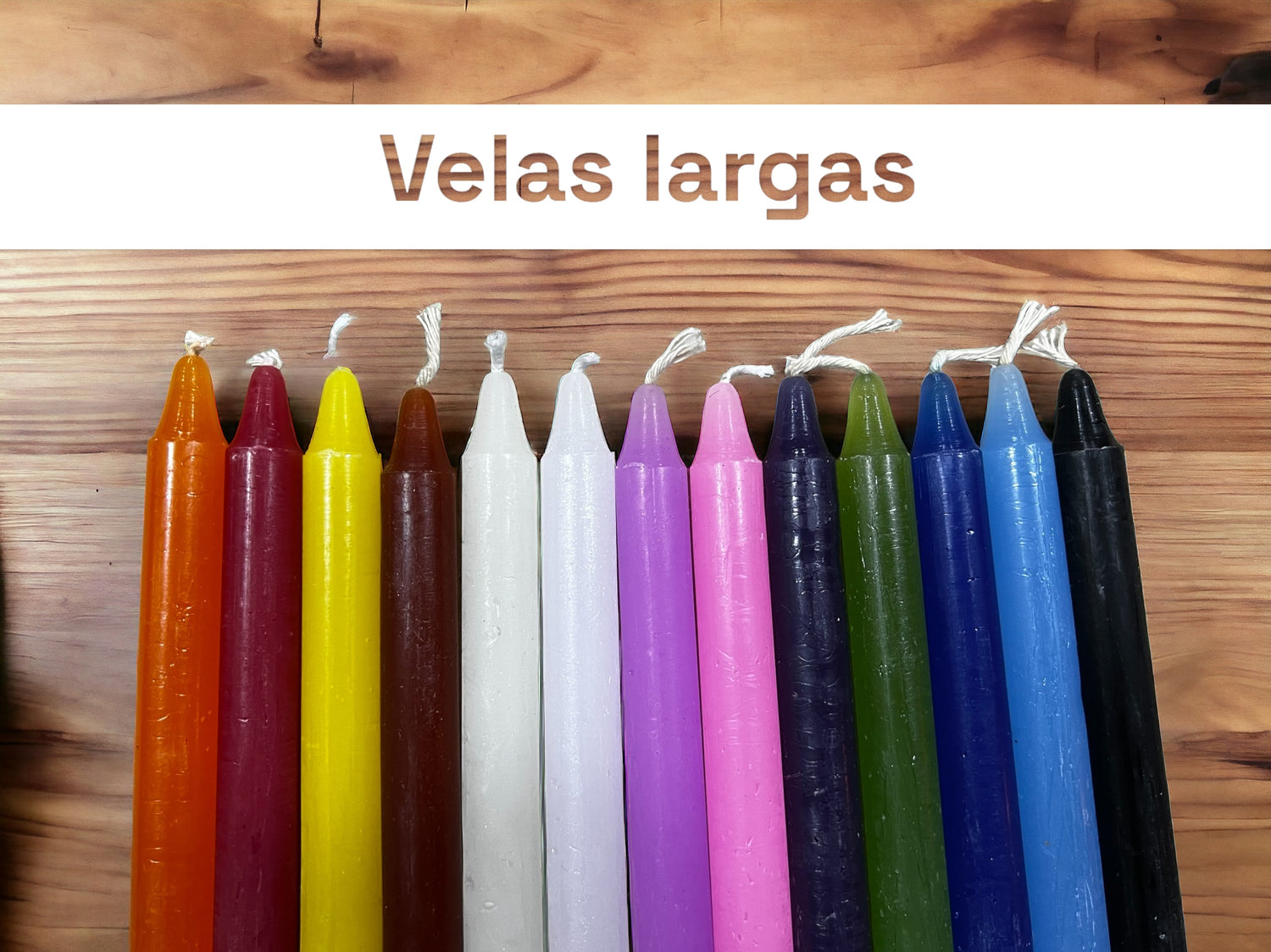 VELAS LARGAS
