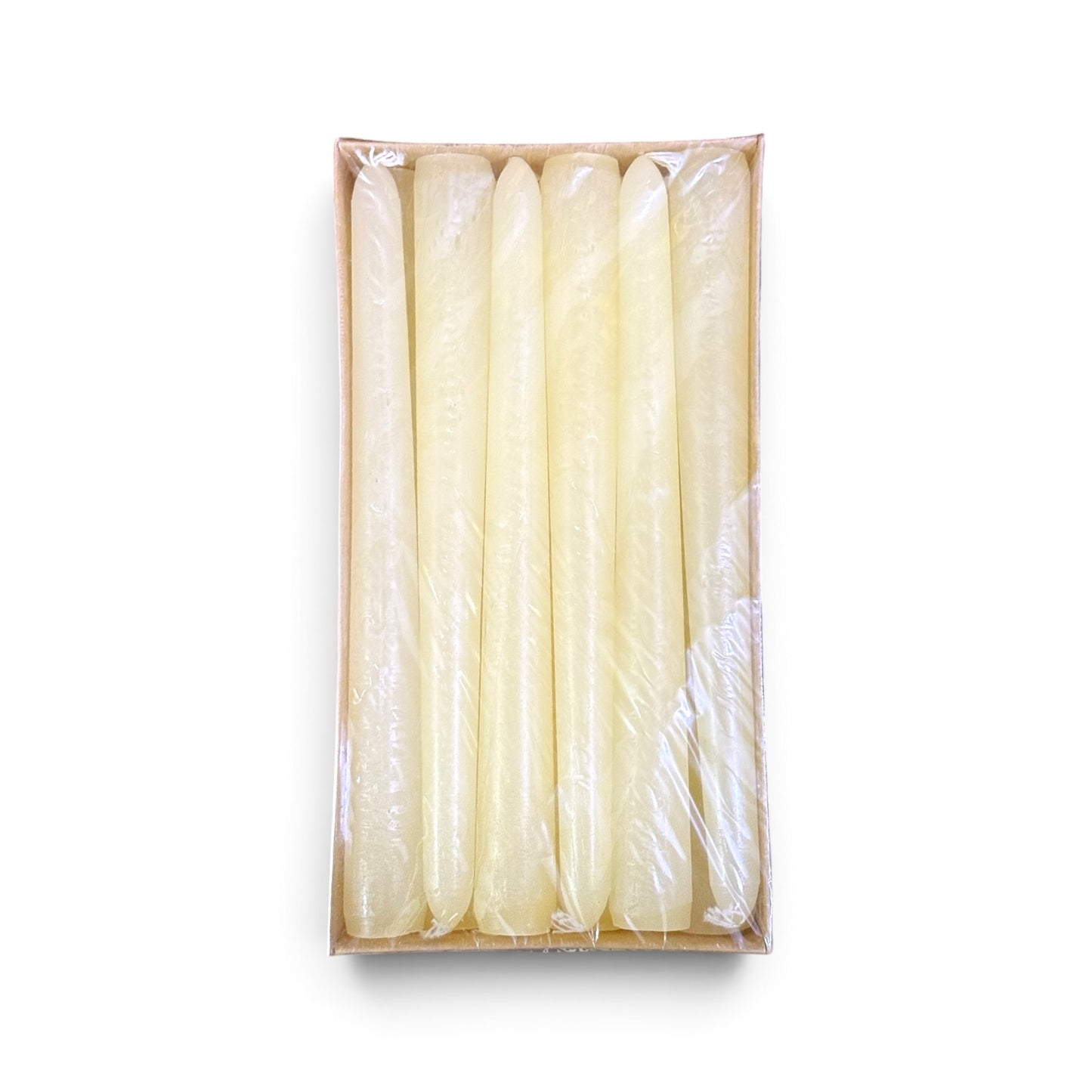 VELAS DE CANDELABRO 20CM CREMA