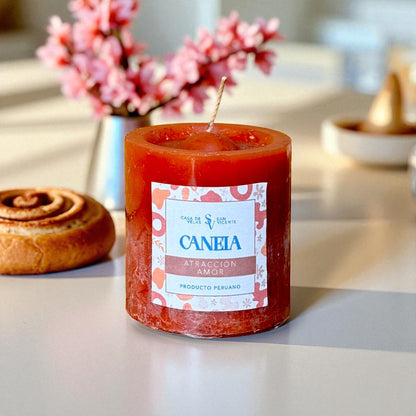 Vela aroma canela 6.5*7cm