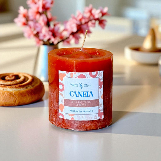 Vela aroma canela 6.5*7cm