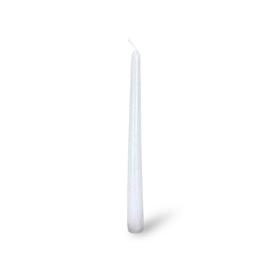 VELAS DE CANDELABRO 25cm BLANCO