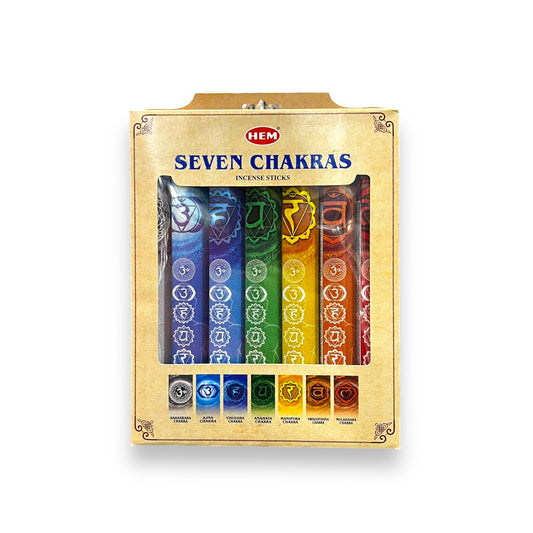 Pack Inciensos de 7 Chakras