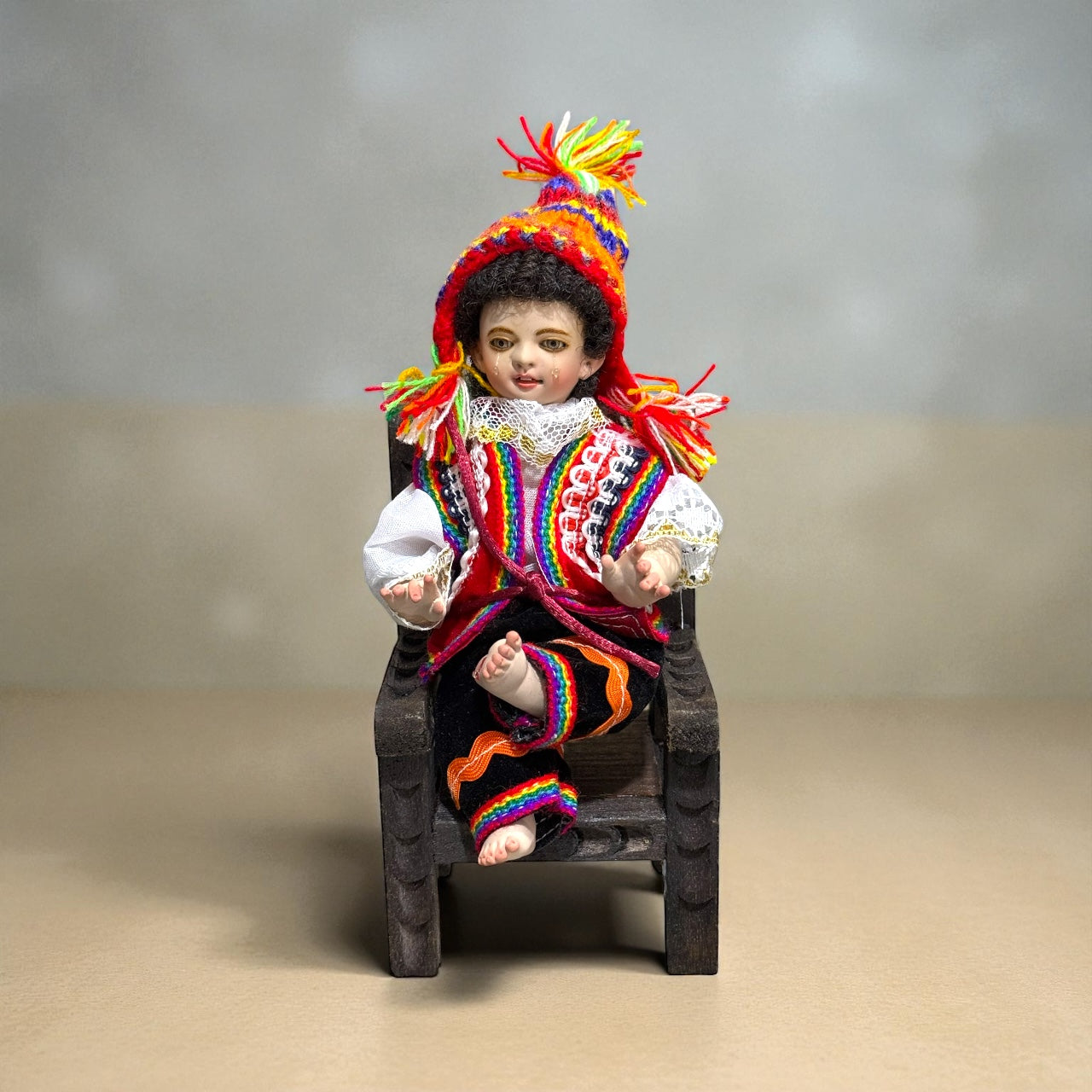 Niño de la espina cusqueño 15cm