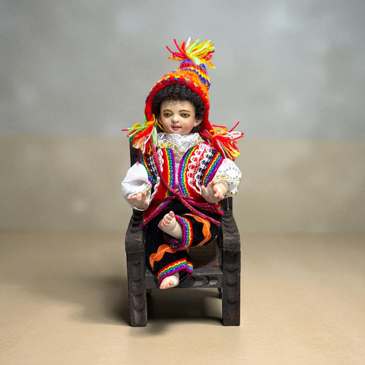 Niño de la espina cusqueño 15cm