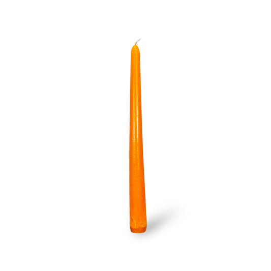 VELAS DE CANDELABRO 25cm NARANJA