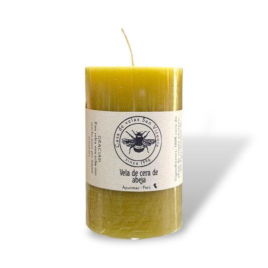 Vela de cera de abeja 6*10