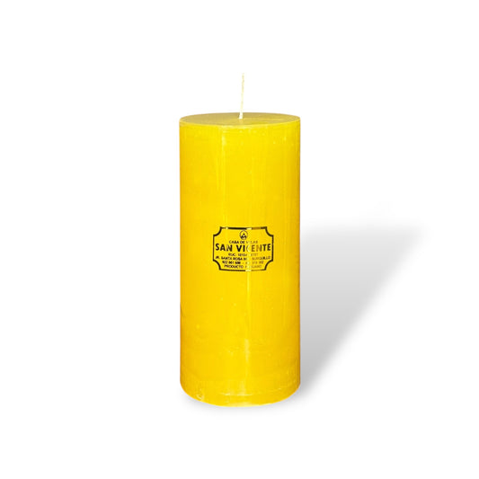 Vela amarillo #8B 8*17