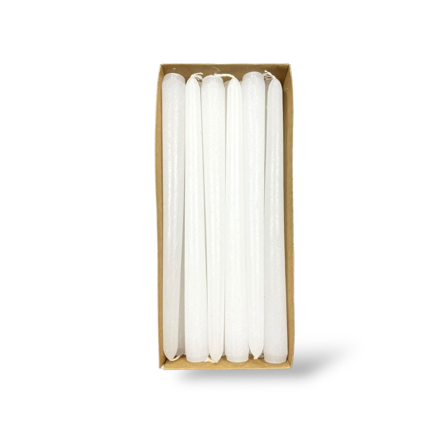 VELAS DE CANDELABRO 25cm BLANCO