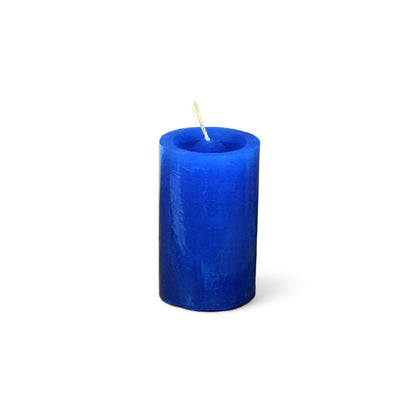 VELA cilíndrica #3 AZUL 5*8cm