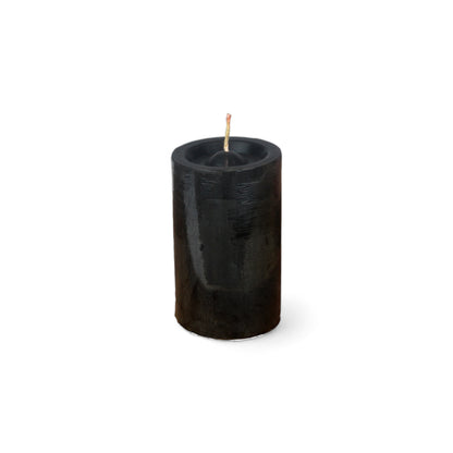 VELA cilíndrica #3 NEGRO 5*8cm