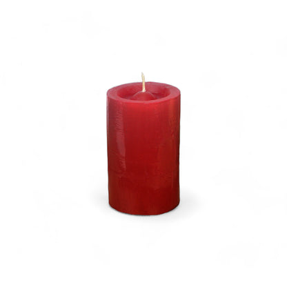 VELA cilíndrica #3 ROJO 5*8cm
