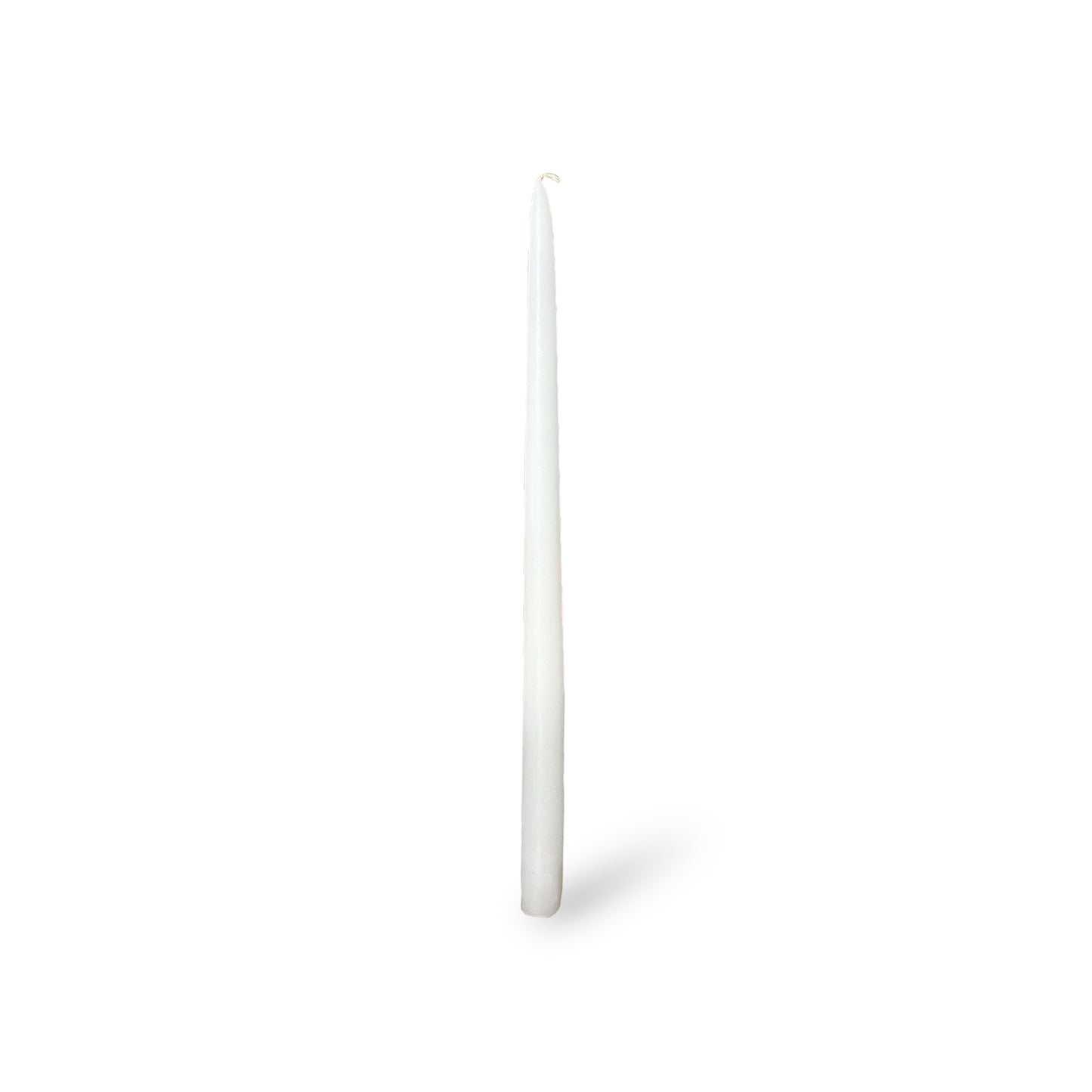 VELA ARTESANAL DE CANDELABRO 50cm BLANCO