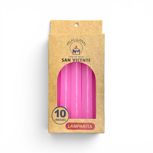 LAMPARITA X10 ROSADO