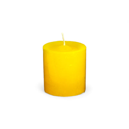 VELA cilíndrica #4 AMARILLO 6*7cm
