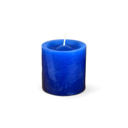 VELA cilíndrica #4 AZUL 6*7cm