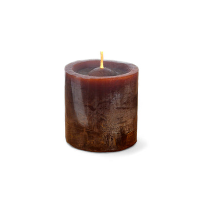 VELA cilíndrica #4 MARRÓN 6*7cm
