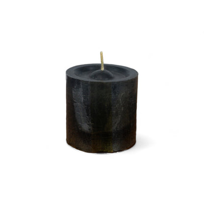 VELA cilíndrica #4 NEGRO 6*7cm