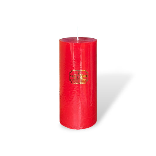 Vela rojo #8B 8*17