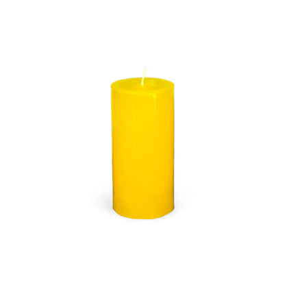 VELA cilíndrica #4L AMARILLO 5*10cm