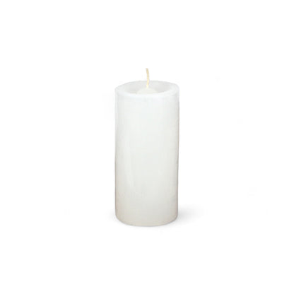 VELA cilíndrica #4L BLANCO 5*10cm