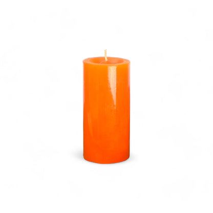 VELA cilíndrica #4L NARANJA 5*10cm
