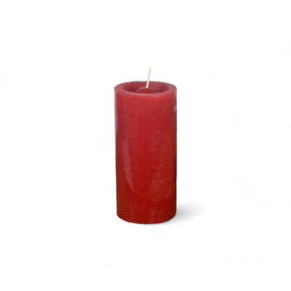 VELA cilíndrica #4L ROJO 5*10cm