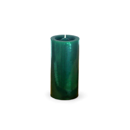 VELA cilíndrica #4L VERDE 5*10cm