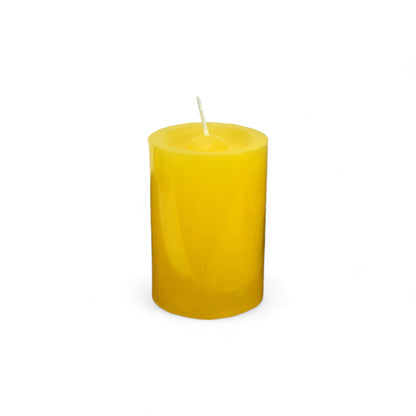 VELA cilíndrica #5 AMARILLO 6*10cm