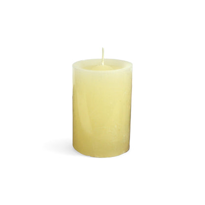 VELA cilíndrica #5 CREMA 6*10cm