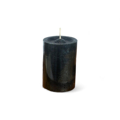 VELA cilíndrica #5 NEGRO 6*10cm