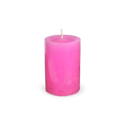 VELA cilíndrica #5 ROSADO 6*10cm