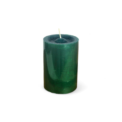 VELA cilíndrica #5 VERDE 6*10cm
