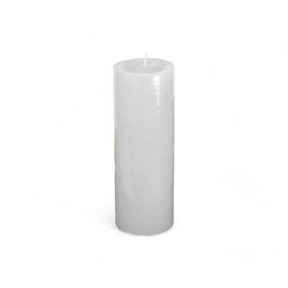 VELA cilíndrica #5L BLANCO 5*14cm