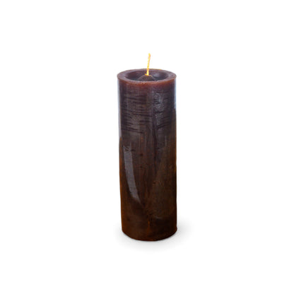 VELA cilíndrica #5L MARRON 5*14cm