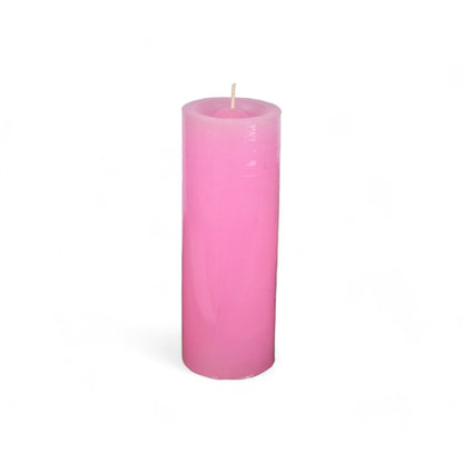 VELA cilíndrica #5L ROSADO 5*14cm
