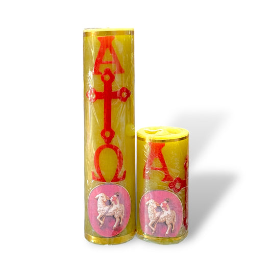 CIRIO PASCUAL 100% CERA DE ABEJA 5*20cm