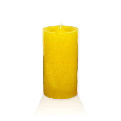 VELA cilíndrica #6 AMARILLO 6*13cm